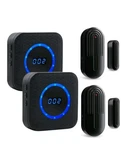 Door Chime Wireless Sensor For Business Home Office 2 & Receiver. Fixed Price $39.99.