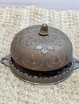 Antique Cast Iron Door Bell Pat. July 2, 1872. Fixed Price $195.00.