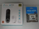Kasa Tp Link Smart Doorbell KD110 With Micro Sd Card. Fixed Price $36.00.