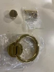 Baldwin 0195.003 Lifetime Polished Brass Ring Door Knocker. Fixed Price $139.10.