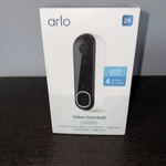 Arlo Video Doorbell 2K (2ND Generation) Battery Powered Wired AVD4001-1SCNAS. Fixed Price $46.97.