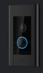 Ring Video Doorbell Black Motion Activated Wi-fi Works W/ Amazon Alexa. Fixed Price $88.00.