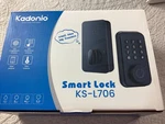 Kadonio KS-L706 Smart Door Lock 4-IN-1 Access* Fingerprint Password App Key Unlo. Fixed Price $39.99.