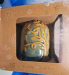 Pier 1 Imports Olive Porcelain Whispering Bell Wind Chime. Fixed Price $23.35.