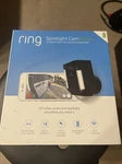 Ring Spotlight Outdoor Battery Powered Security Camera Black Nib Fast Ship. Fixed Price $92.00.