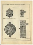 1899 Paper Ad 5 Pg Door Bells Rotary Turn Knob Electric Locomotive Gong Carriage. Fixed Price $39.99.