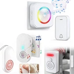 Voice Alarm When Opened Caregiver Pager Help System Wireless Doorbell Chime. Fixed Price $24.91.