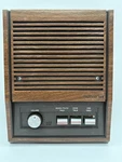 Nutone Intercom Wood Grain Finish Brown Nos Open Box Small Scratch Front. Fixed Price $78.00.